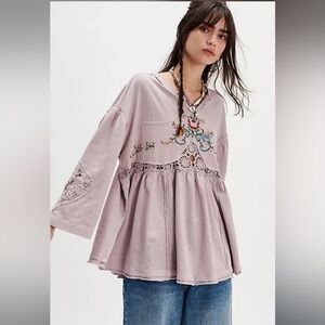 Free people Kennedy tunic size xs oversized NWOT